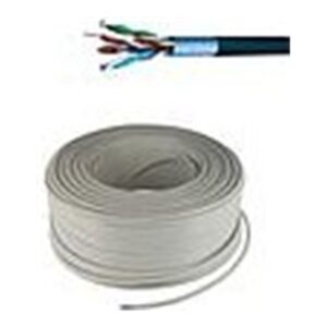 CABLE RESEAU F/UTP CAT6 EXTERIEUR 500M BLANC